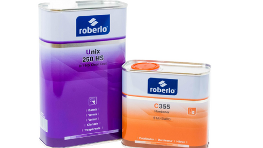 Kit de Barniz UNIX 250 HS 2:1   1/4 Gl Roberlo